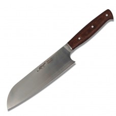 Verzalit Santoku Şef Bıçağı (Kahverengi)