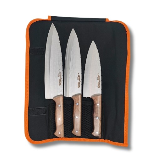 Outdoor Klasik Şef Bıçak Seti 3+1 (2)
