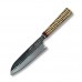 El Dövmesi Santoku Şef Bıçağı - Şimşir