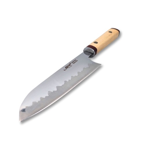 Japon Sap El Dövmesi Santoku Şef Bıçağı - Şimşir